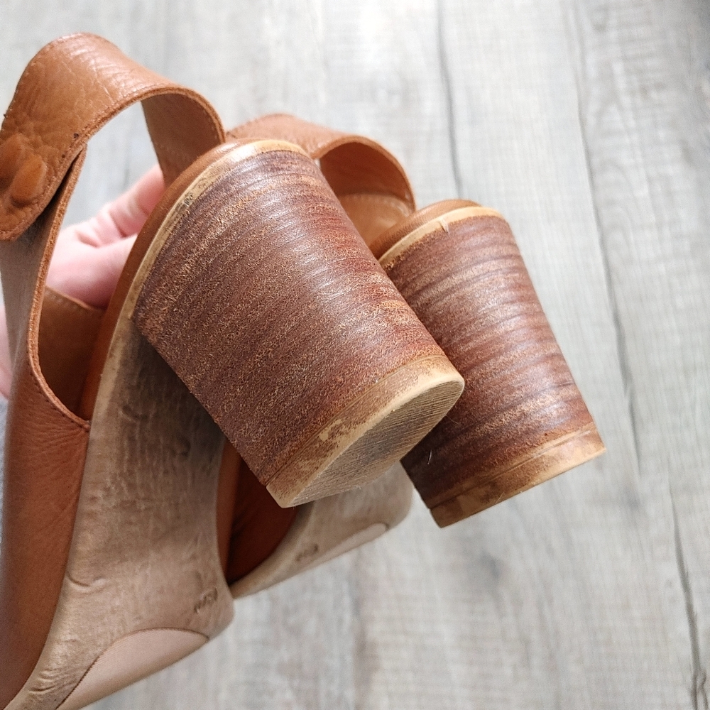 Bueno | leather mules - Picture 8 of 10